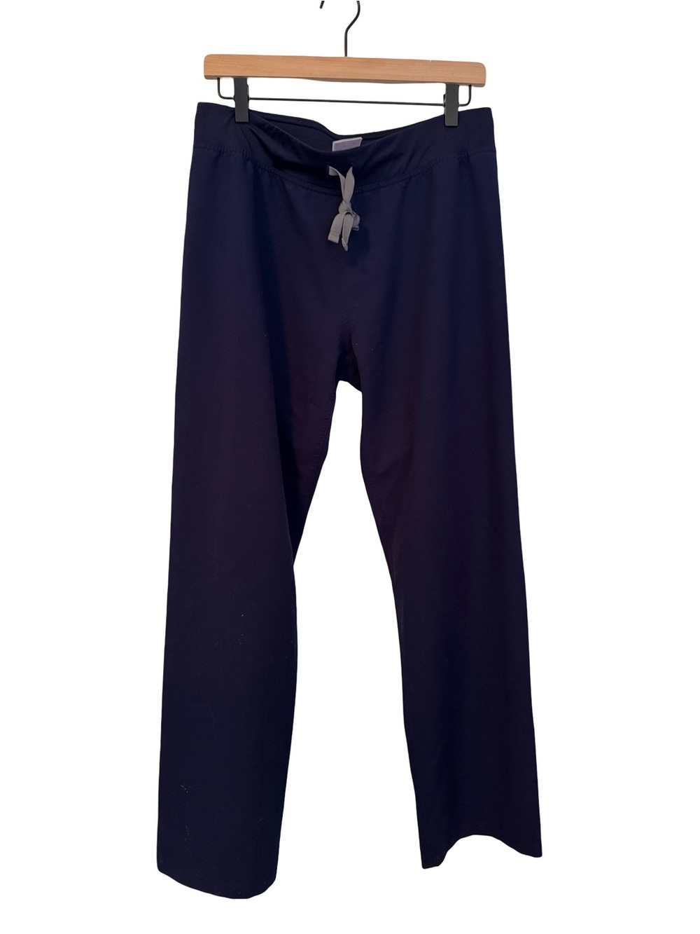 FIGS Navy Straight-Leg Scrub Pants with Drawstring Waist - Picture 6 of 10